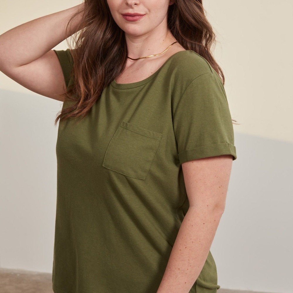 J. Jill Green Short Sleeve Top